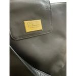 Vintage Fred Hayman Beverly Hills Black Leather Shoulder Bag 80s 90s Y2K Photo 6