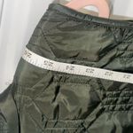 BKE  Olive Green Quilted Sherpa Reversible Vest Size Medium Photo 6