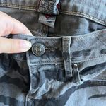 True Religion  Black Gray Halle Mid-Rise Skinny‎ Jeans Size 24 Animal Print Photo 7