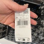 Mango Americana Dalia Houndstooth With Brooch Tweed Jacket and Skirt Photo 7