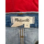 Madewell  Rigid Denim Relaxed Mini Skirt Northdale Light Wash 29 EUC Blue Jean Photo 12