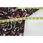 Joie  ladies burgundy&white sweatshirt size XL Photo 6