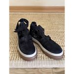 Free People Bodhi Fisher Sneakers Sandals Black Suede Women 11 Photo 2