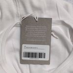 Everlane NWT  White Ribbed Short Sleeve Crew Neck Fitted T-Shirt S Photo 6