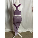 PINK - Victoria's Secret Women's Set  Sports Bra & Leggings S Purple Photo 1