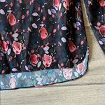 Saks 5th Avenue Saks Fifth Avenue Boxy Pink and Orange 3/4 Sleeve Blouse Photo 4