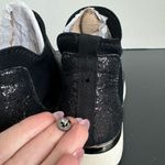 Kenneth Cole NEW  Black Sparkle Slip On Jogger Sneaker Chelsea Size 6 Comfort Photo 6