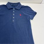 Ralph Lauren Sport Size Small Navy Polo Dress Short Cap Sleeve 100% Cotton *FLAW Photo 3