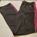 Adidas XL Pants Black Pink Stripes Regular Photo 0