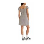Levi's Levi’s Misha Flutter Sleeve Dress in Baby Check Sunny Cream Sz XL Photo 1