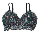 PINK - Victoria's Secret Victoria's Secret PINK Tropical Lace Push Up Bralette XS Photo 0