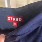 STAUD 
Luisa pleated twill shorts size 12 Photo 6