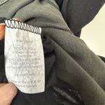 Burning Torch sz L Black Graphic Tee Shirt Kimono Style Overlay Beaded Collar Size L Photo 5