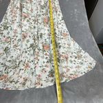 Frye  Floral Maxi Dress L Sleeveless Button Romantic Cottagecore Country Peasant Photo 15