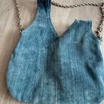 Daniella Lehavi Denim Chain Shoulder Bag Blue Photo 2