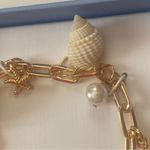 House of Harlow Gold Shell Charm Bracelet Photo 3