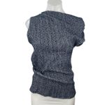 ZARA NEW  Women's Blue One Shoulder Ruched Sleeveless Knit Blouse Tank Top Size S Photo 1