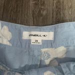 O'Neill NEW O’Neill “Kelsey” Blue Flower Pants Size 28 Photo 2