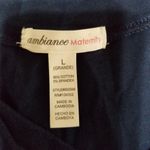 Ambiance Maternity Navy V Photo 2