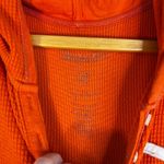 Aeropostale Y2K Retro Hooded Waffle Knit Thermal Top Long Sleeve Fitted Size SM Photo 6