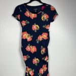 Isabel Maternity Blue Floral Print Short Sleeve T Photo 2