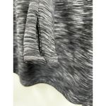 Athleta Cowl Hoodie Pullover Small Womens Black Gray Heather Thumb Holes Photo 7