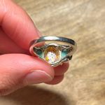 Sterling Silver Dragons Breath & Turquoise 925  Ring Photo 9