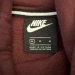 Nike Burgundy Maroon Hoodie size Medium Photo 3