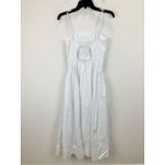 Madewell NEW Poplin Seamed Maxi Dress A Line Minimalist Cotton White US 0 Photo 7