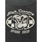 High Country Vintage Bike & Car Show Cut Off Tank Top Black Size M Photo 10
