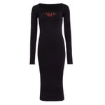 Simon‎ Miller Lubos Dress Size XS Black Photo 3