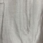 IRO  Belted Paper Bag Waist Linen Blend Cream Trousers‎ Size 38 Photo 4