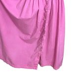 Vintage 90’s Pink Boho Embroidered Midi Dress L Size L Photo 4