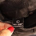 Wax Jean #785  Women's Size Large Black Denim Shorts Photo 1
