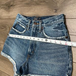 Abercrombie & Fitch  Natural High Rise Jean Shorts‎ Size 26 Photo 4