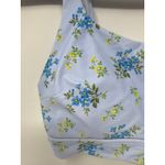 Brand New American Eagle Women's Size Medium Blue Floral Bralette Bra Photo 3