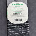 Gaiam  Yoga Socks Super Grippy No Slip Black Size Small-MediumToe Separater Photo 1