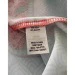 Cabana Life Tunic Dress Size L Peach Turquoise Beach Resort Shift Midi UPF 50+ Orange Size L Photo 9