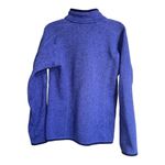 Patagonia Better Sweater Purple Quarter-Zip Fleece Pullover, Large Photo 2