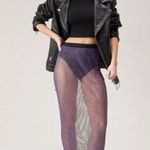 Nasty Gal Purple Diamante Maxi Skirt Photo 0
