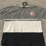 NWT Ohio State Gameday Couture Striped Knit Pullover Sz L Black Size L Photo 5