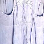 Free People Intimately  Lacy Racerback Mini Sleep Slip Periwinkle V Neck Photo 7