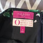 Talbots Petites Oprah Collection Navy Floral Pencil Skirt Size 2P Photo 5