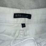 sts blue  NWT Women’s White Cutoff Shorts with Distressing SZ 25 Photo 1