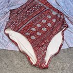 Garnet Hill  Ruched Overlay One Piece Swimsuit 12 Photo 4