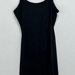 Nordstrom Black Sleeveless Slip Undergarment Mini Adjustable Strap Women Medium Photo 0