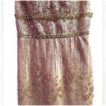 Jovani Designer Rose Gold Formal Sequined Dress NWT Photo 6