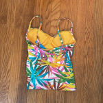 Bleu Rod Beattie BLEU BY ROD BEATTIE Fantasy Island Tankini Top size 4 NWT‎ Photo 3