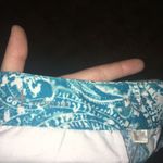 Loft Ann Taylor size 4 Original blue and white paisley shorts Photo 1