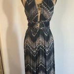 Illa Illa Womens Dress Size S Small Gray Sleeveless Maxi Crochet NWT Photo 1